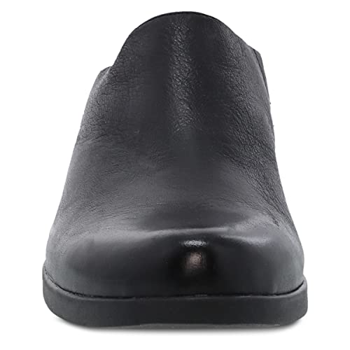Dansko Carrie Slip-On Mule For Women - Premium Leather And Rubber Outsole For Long-Lasting Wear Natural Arch® And Memory Foam Footbed For Added Support Black 9.5-10 M Us #TOP3