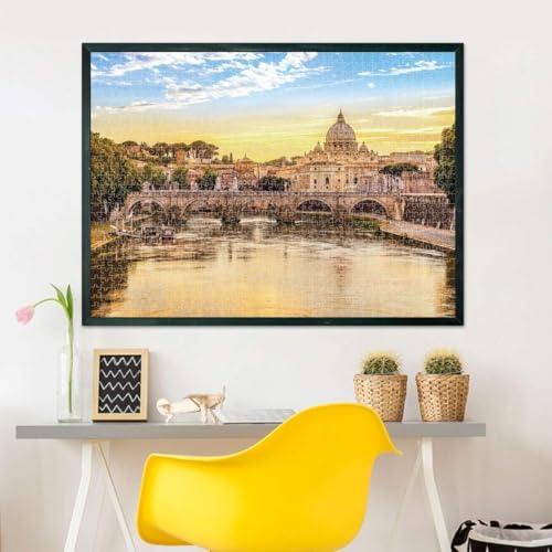 Puzzle 1500 pièces : Rome Clementoni Puzzles - vue 7