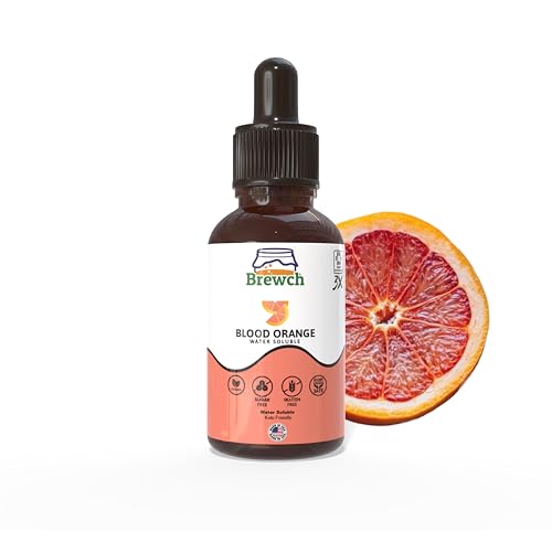 Brewch Blood Orange Extract 2oz | Natural, Sugar-Free, Water-Soluble, Citrus