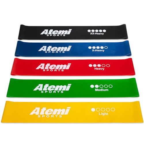 Set 5 Elastici Fitness - Fasce Di Resistenza Per Allenamento, Pilates E Glutei - Foto 9