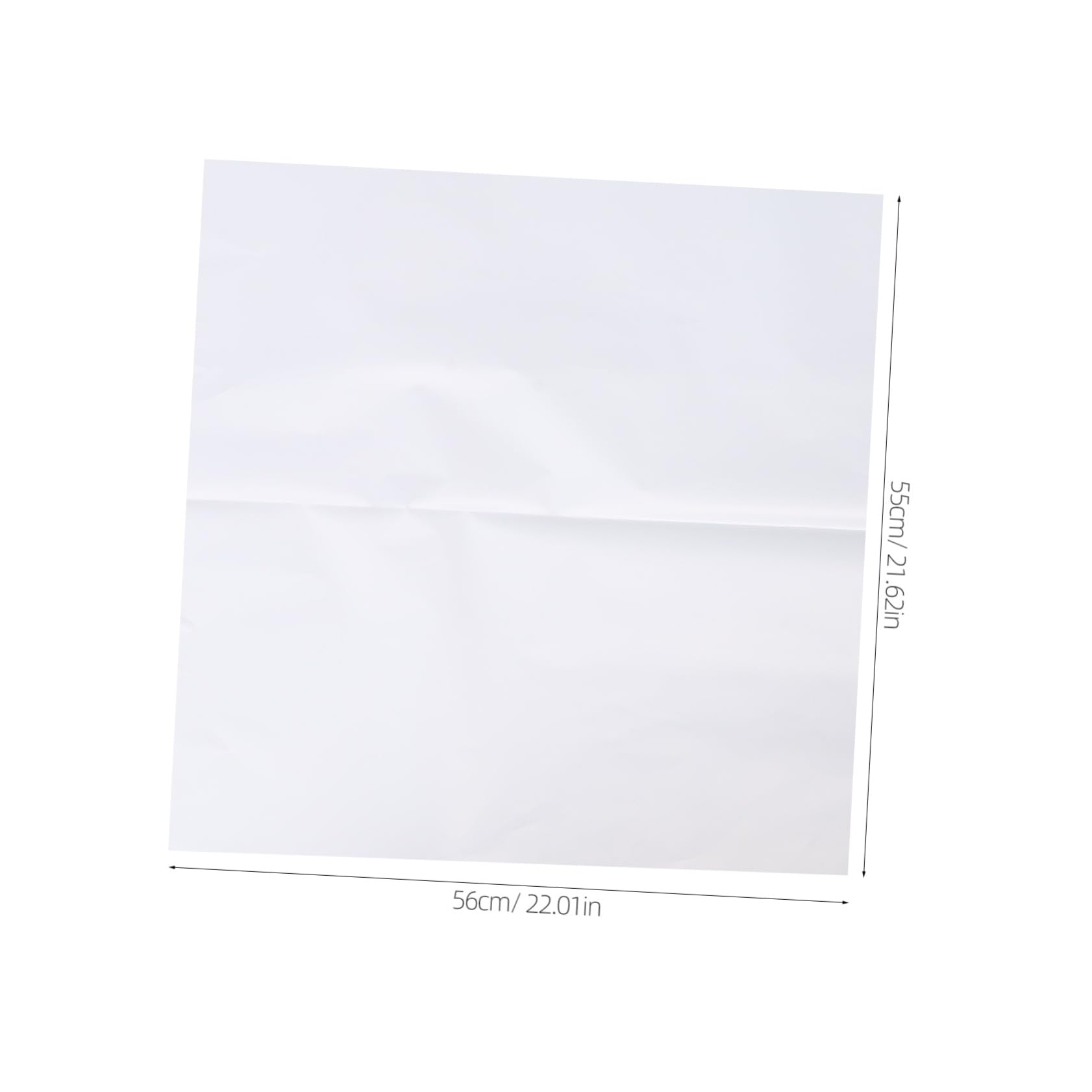 DIYEAH Papel Floral Doble Cara Azul y Blanco para Envolver Ramos de Flores, 80 Hojas, Adecuado para Regalos y Celebraciones