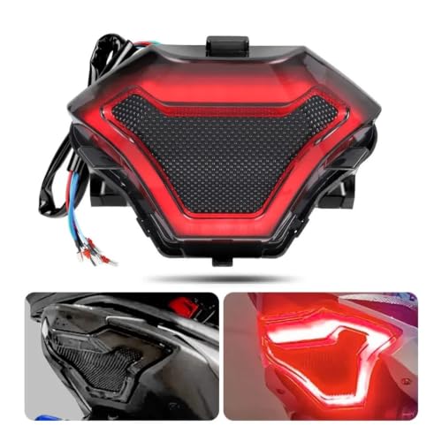 Luz trasera moto LED con intermitente para Yamaha MT-03 y R3 2