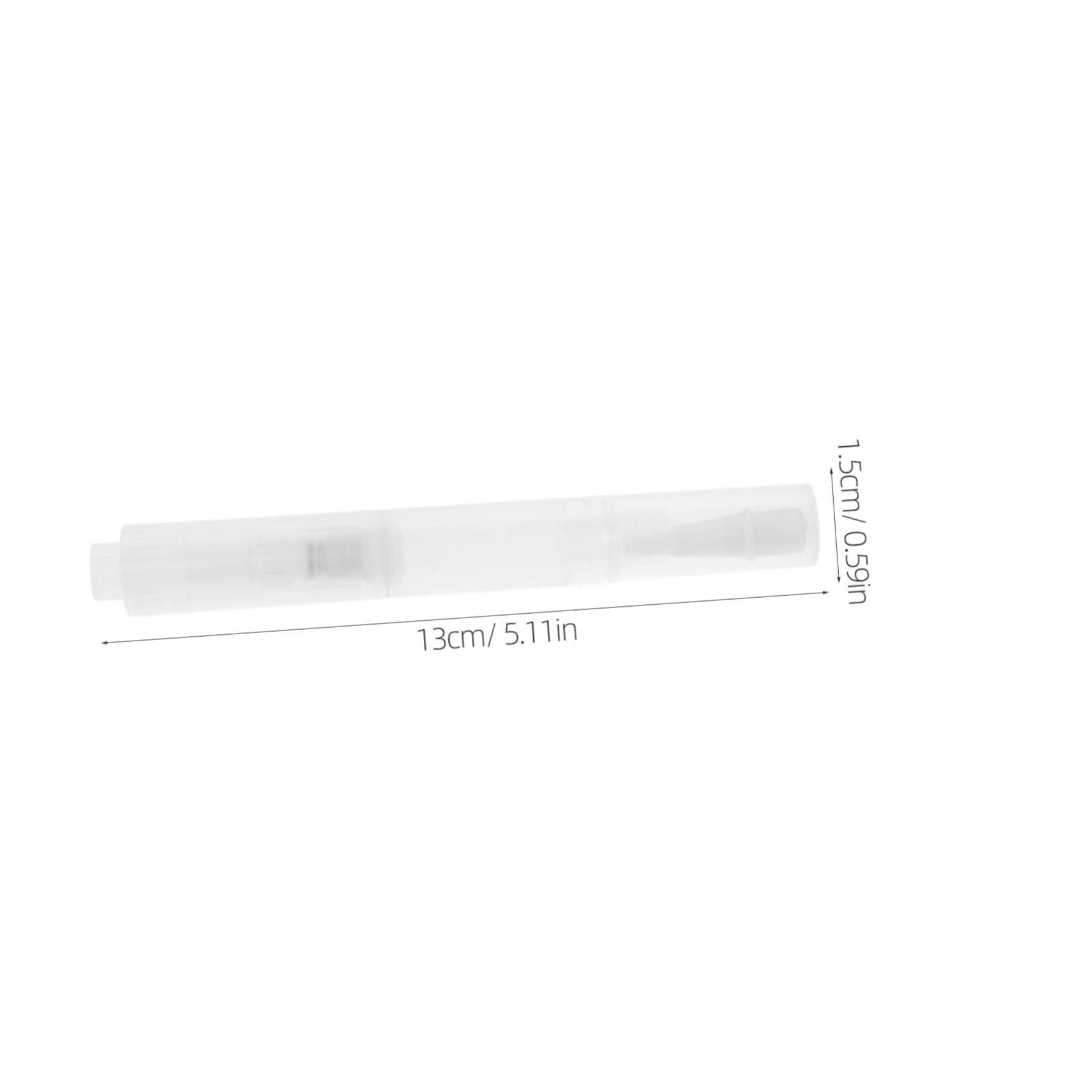 WOFASHPURET 5ml Empty Nail Oil Pen Nail Polish Applicator Smooth Tip Cuticle Oil Pen Nutrition Easy Refill