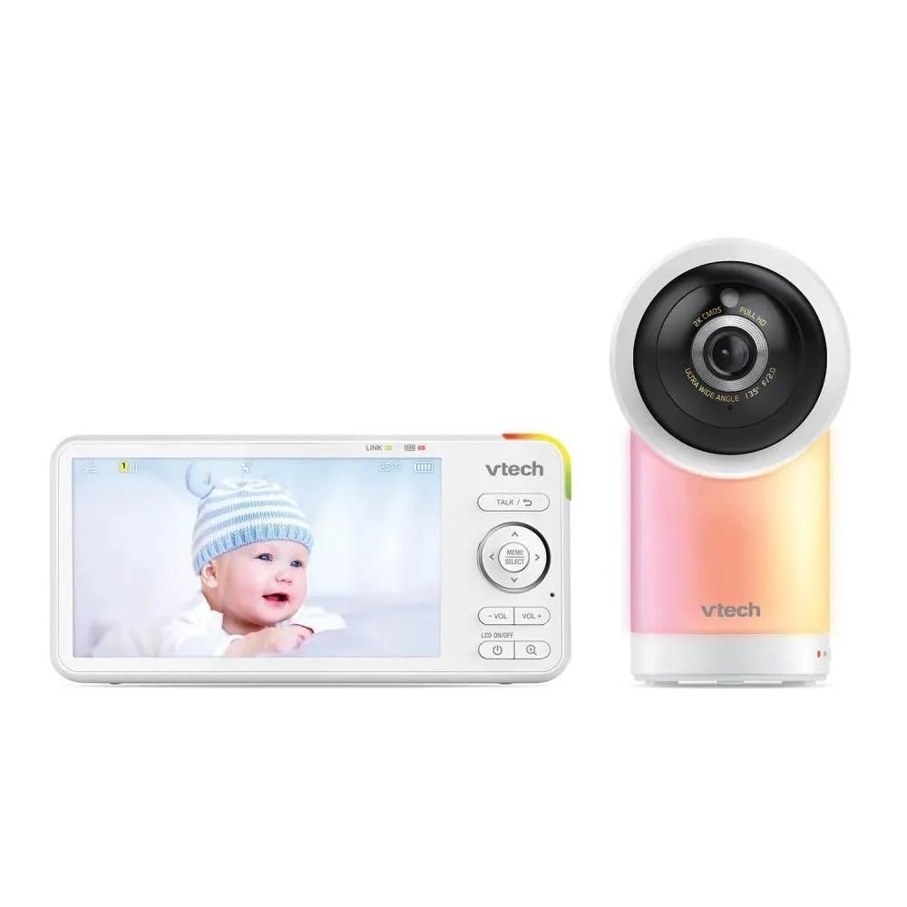 VTech RM5766HD Smart Wi-Fi 1080p Pan & Tilt Video Baby Monitor