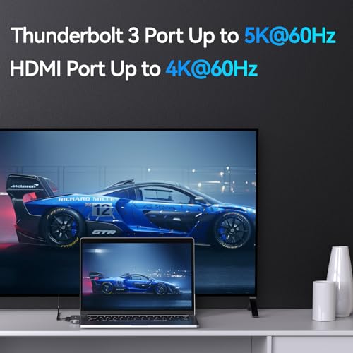 Hub Type C vers 4K HDMI pour MacBook Pro 2022-2016 avec Thunderbolt 3 - 3
