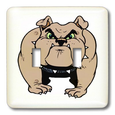 Cubierta para interruptor de luz diseño Bulldog de alta durabilidad