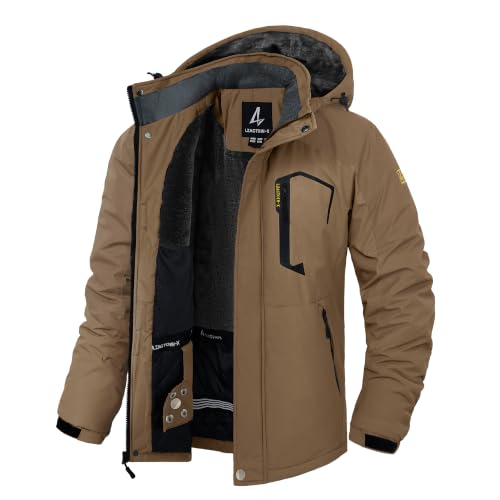 Image of Mens Winter Coats Puffer Waterproof Ski Insulated Jacket