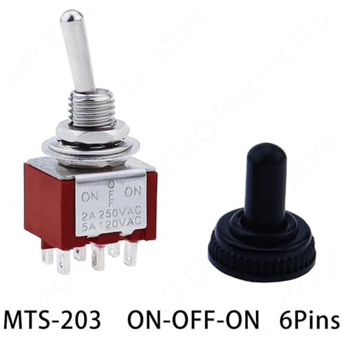 Interruptor mini MTS-203 ideal para la restauración de equipos de audio vintage 2