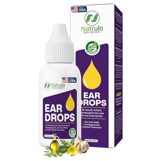 Colírios de ouvido naturais para infecções de ouvido – gotas homeopáticas para adultos, crianças, bebês e animais de estimação – Alivia dores de ouvido, orelhas de nadador e afrouxa cera – Saúde da