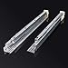 1 Pair 21 inch (533mm) Undermount Drawer Slides Self Soft Close Under/Bottom Rear Mounting Drawer Slides Concealed Drawer Runners with Locking Devices; Brackets; Screws and Instructions