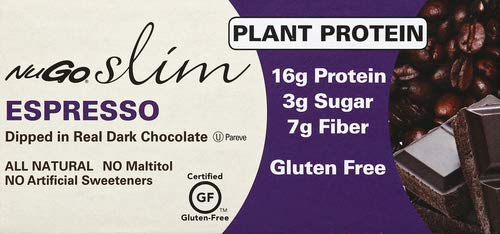 Nugo Nutrition Slim Bar Espresso 12 bars by NuGo