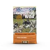 Taste of the Wild High Prairie Grain-Free Dry Dog Food with Roasted Bison and Venison for Puppies 28lb