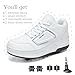 Yogeeft Kids Shoes with 2 Wheels - Fashion Roller Sneakers for Boys Girls Party Birthday Christmas