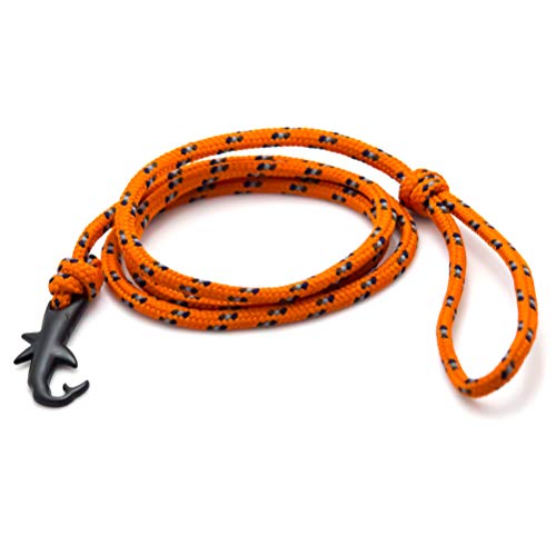 Fashion Plated Black Alloy Shark Tail Hook Colorful Rope Link Bracelet3