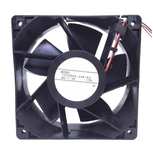 Ventilador DC24V 1,77A de alto flujo de aire y presión estática para disipación