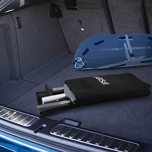 Snow Shovel,IPSXP Aluminum Alloy Lightweight Snow Shovel for Car, Camping and Other Outdoor Emergency Removable Four-Piece Structure - Thumbnail 6