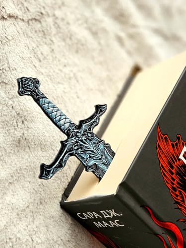 Image of Pack of 3 | D&D Nightfang Sword Bookmark - Unique 3D Fantasy Bookmark | Durable, Long-Lasting Gift for Book Lovers & Dungeons and Dragons Fans | Eco-Friendly Bioplastic