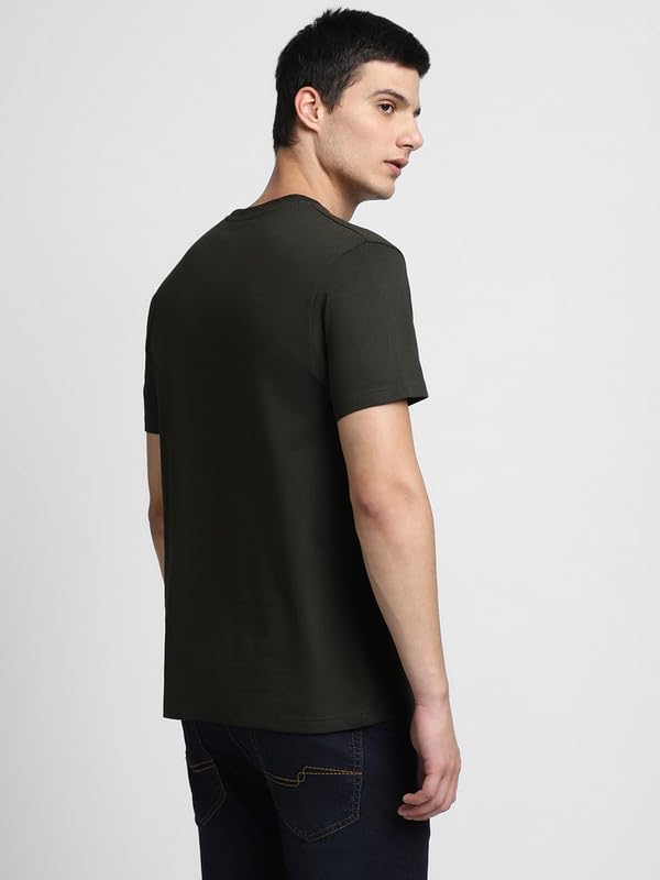 Image of Dennis Lingo Men's Cotton Crew Neck Graphic Print Regular Fit T-Shirts