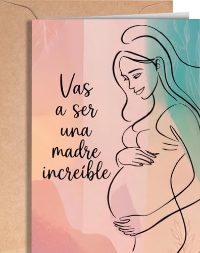 Greeting Cards for Everyone Cartão de felicitação mãe - cartão de felicitação dia da mãe - cartão postal obrigado mãe - presente original para mãe - cartão de aniversário para mãe - EU 229