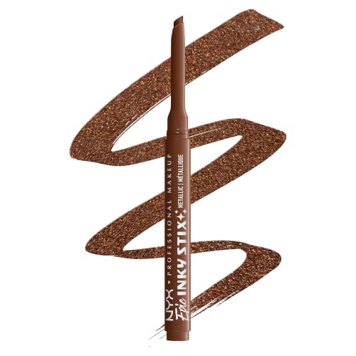 NYX Professional Makeup Epic Eyeliner Inky Stix Cream Gel Eyeliner lasts up to 24 hours Waterproof Precise Slanted Tip Long Lasting & Easy Application Shade: Kinetic Copper