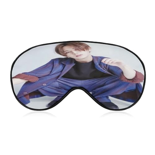 Hey! Say! JUMP 山田涼介アイマスク 遮光率99.99% 快眠グッズ 軽量 飛行機 旅行用 男女兼用 夏冬両用