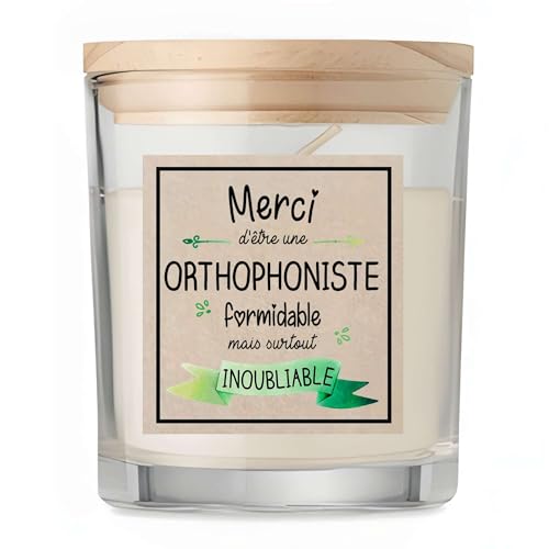 Bougie Orthophoniste pour instaurer une ambiance zen au cabinet