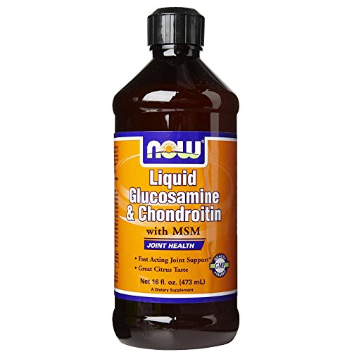NOW LIQUID GLUC9.754OSAMINE AND CHONDROITIN WITH MSM 16 OZ