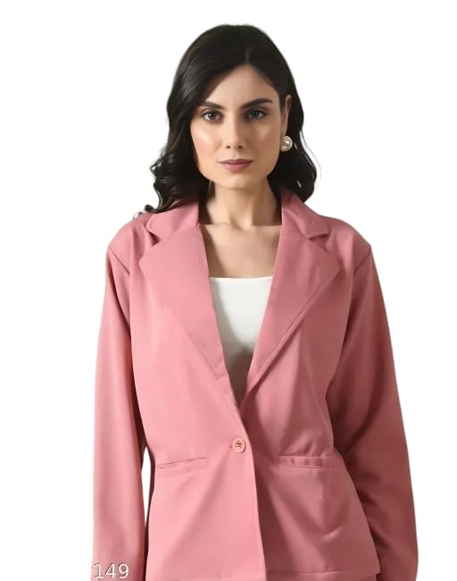 Image of Womens' Lyocell Solid Formal Blazers