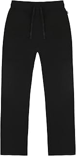 Womens Basic Fleece Open Bottom SweatpantsSweatpants