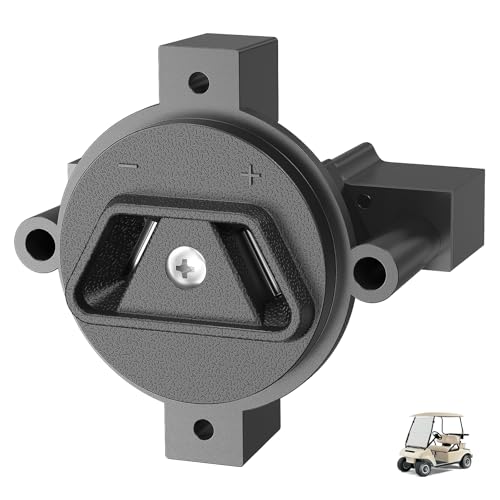 Panglong Golf Cart Crow Foot 2 Prong Charger Plug, 36V