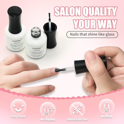 Set 4 Piezas Gel Base y Top Coat 15ml miniatura 5