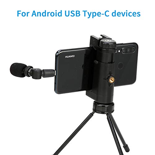 Saramonic Ultra-Compact Omnidirectional Condenser Usb-C Microphone For Smartphones, Tablets & Computers (Smartmic Uc Mini), Black #TOP7