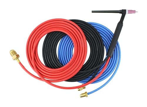 20 Series - 250 Amp - Water Cooled - TIG Torch - 25 feet 3-Piece Cable - Model: WP-20-25R