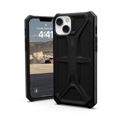 UAG - Urban Armor Gear Monarch Kevlar Apple IPhone 15 Plus (6.7") Case - Kevlar Black (114309113940), 20 Ft. Drop Protection (6M),5 Layers Of Protection,Tactical Grip - View #3