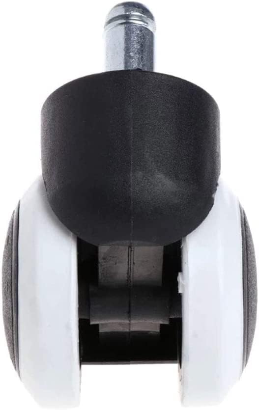 Office Chair Caster Wheels Heavy Duty Replacement 5 Pcs 2" Office Home Chair Swivel Casters Mute Wheel Universal Replacement Universal Wheel
