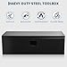 GarveeLife Heavy Duty Steel Truck Bed Tool Box – Weatherproof & Lockable Storage with Dual Gas-Shock Lids, Drill-Proof Security, Global Fit for Pickup, Trailer, RV – Secure Truck Bed Toolbox