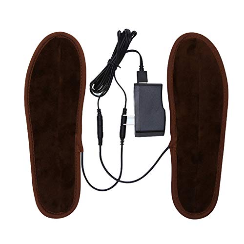 Palmilhas de aquecimento elétrico, Andoer Palmilhas de aquecimento elétricas USB portáteis aquecedor