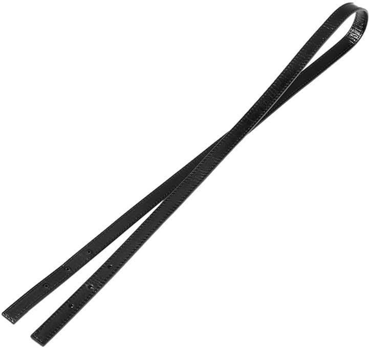 0.79" Width 23.62" Long Purse Accessories Leather Purse Straps for Shoulder Bags Handbags Cross Body Purses Black