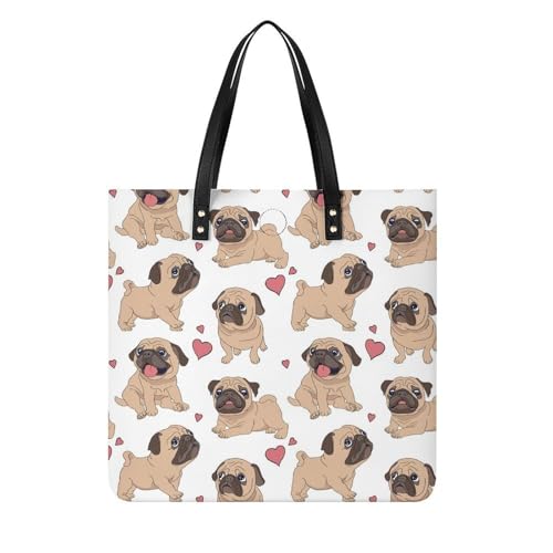 Tote bag pour voyage Carlin grand sac à main shopper 39x39cm à bandoulière