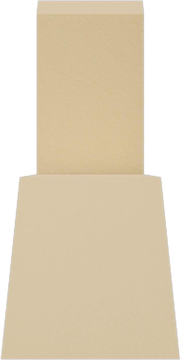 96"W x 16"H x 6"D x 6"F, 4/12 Pitch, Eugene Signature Urethane Gable Bracket, Primed Tan