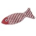Pssopp Cat Catnip Toy Fish Shape Cat Toy Cat Chew Toy Fish Shape Kitten Toy for Cats and Kittens (Red)