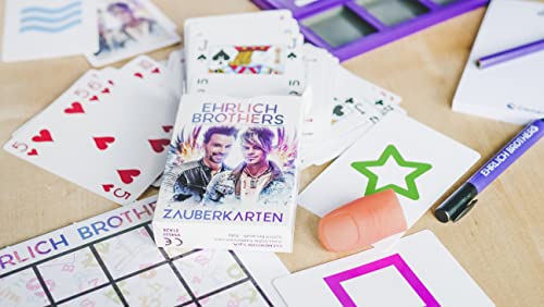 Clementoni Ehrlich Brothers Mental Magic - Zauberkasten für Kinder ab 7 Jahren - Magische Anleitung für verblüffende Zaubertricks inkl. 3D Erklärvideos 59182