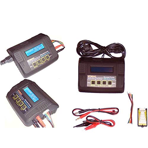 Cargador Monstertronic MT680 E-04 de 80W para baterías con equilibrador de carga