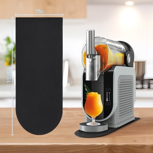 Image of Sliding Pad Compatible with Ninja Slushie Machine FS301 /FS300 - Non-Slip Mat & Smooth Move Accessory | Effortless Repositioning & Desktop Protection | 18.1 inchx6.7 inch Perfect Fit