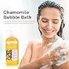 Bubble Foaming Bath with Pure Epsom Salt - Chamomile Rose Lavender Bath Set, Relaxing Holiday Birthady Gifts for Her, 3 Pack 49.8 fl oz