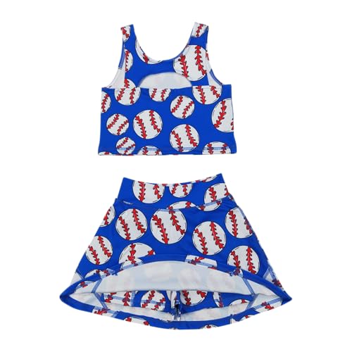 yawoo Yoga Baseball Summer Skirts Outfit2