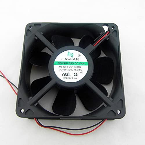 FDB123848H LX-Fan 48V 120mm Fan 48V 0.30A 2-Wire Inverter Fan
