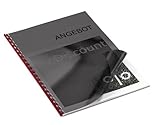  100 RENZ Deckfolien für Kunststoff- und Drahtbindegeräte / rauch / transparent / 0,2 mm / DIN A4