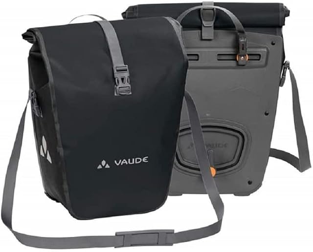 VAUDE Aqua Back torba na rower  wodoszczelna torba na bagażnik w praktycznym 2-częściowym zestawie  torba rowerowa wykonana z wytrzymałego materiału bez PCW  Made in Germany