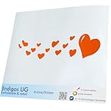 [Alta qualità] Tagliati da pellicola tedesca, i nostri adesivi sono resistenti ai raggi UV, alle intemperie e agli impianti di lavaggio. Noi di INDIGOS UG ci concentriamo sugli adesivi per auto, che si distinguono per l'alta qualità e la resistenza. Gli adesivi sono sagomati, resistenti ai raggi UV e all'autolavaggio.